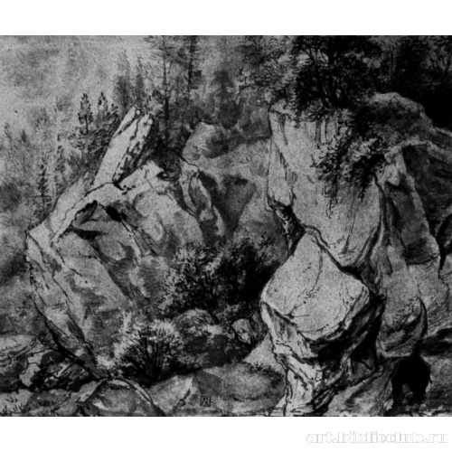 Горный пейзаж в Скандинавии