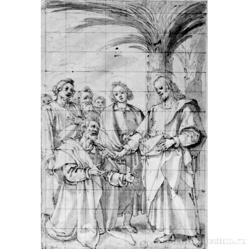 Апостол Петр получает ключи