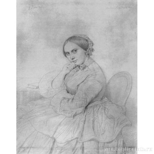 Портрет мадам Дельфины Энгр, урожденной Рамель