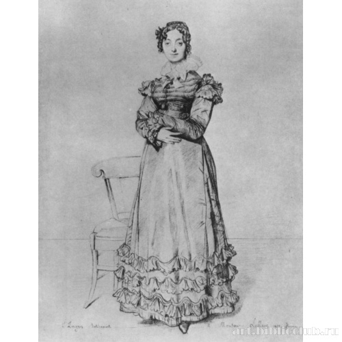 Портрет мадам Франсуазы Ленлан, урожденной Понсель