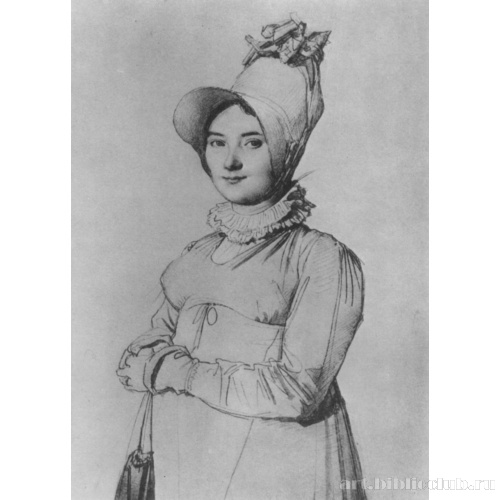 Портрет мадам Мари-Maдлен Энгр, урожденной Шапель