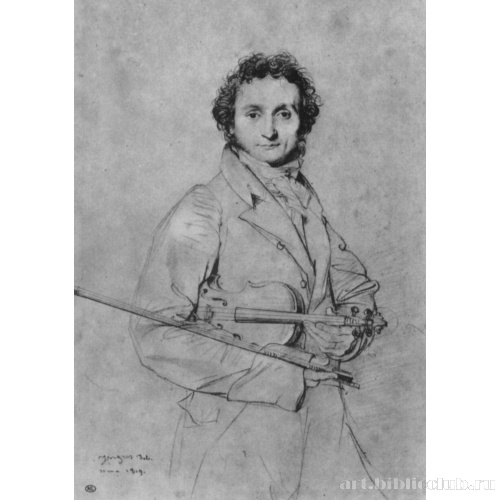 Портрет Никколо Паганини