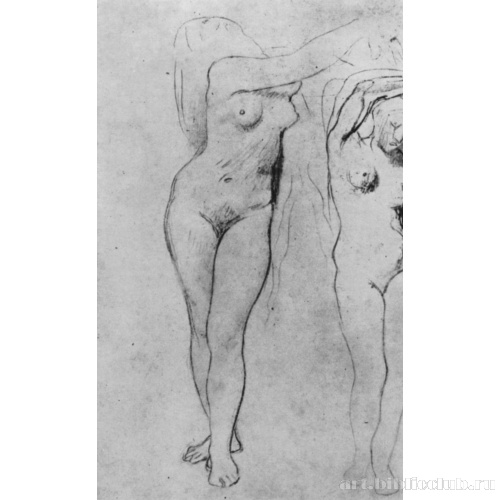 Этюд для фигуры Анджелики