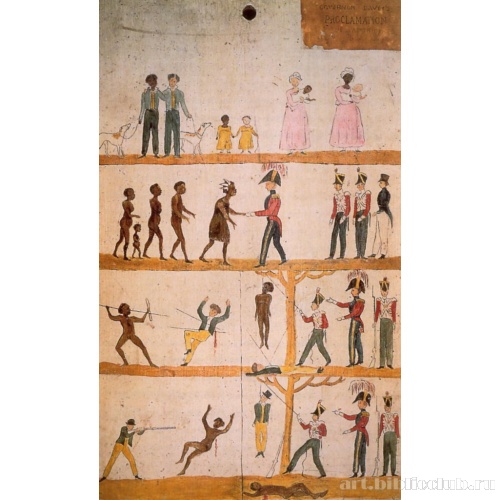 Прокламация аборигенам губернатора Артура