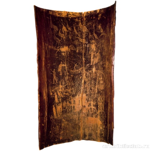 Резьба по закопченной коре