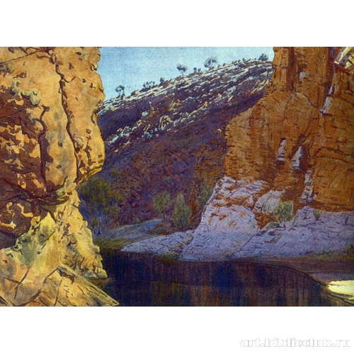 Река Финк в Центральной Австралии