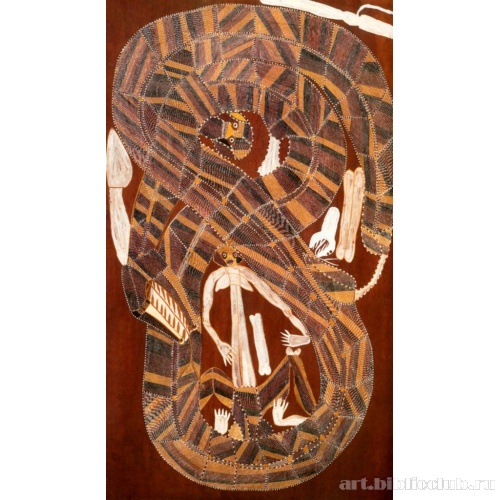 Змей-Радуга пожирает девочек Йок-йок