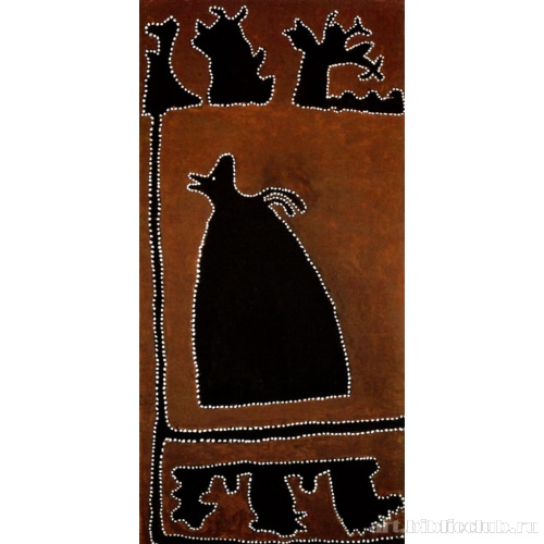 Спящий кенгуру у утеса Элджи