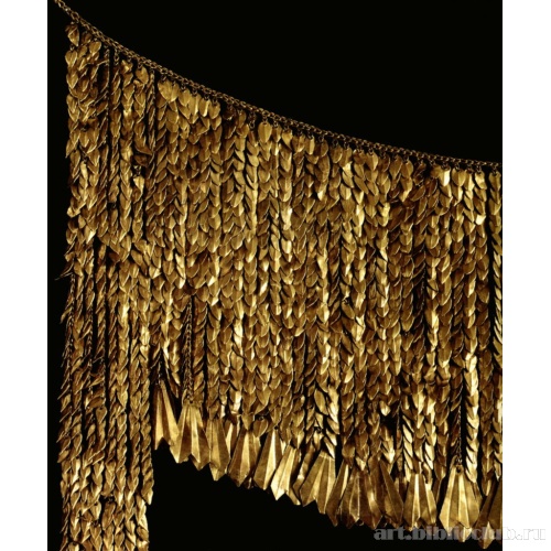 Диадема с подвесками большая. Фрагмент. Клад А