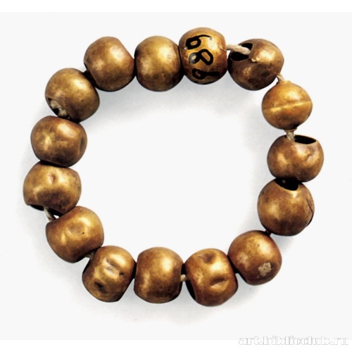 Бусы округлая и бочковидные. Клад D