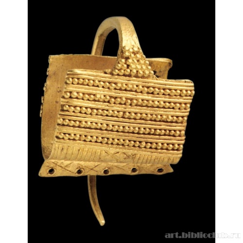 Серьга в виде корзиночки. Клад F