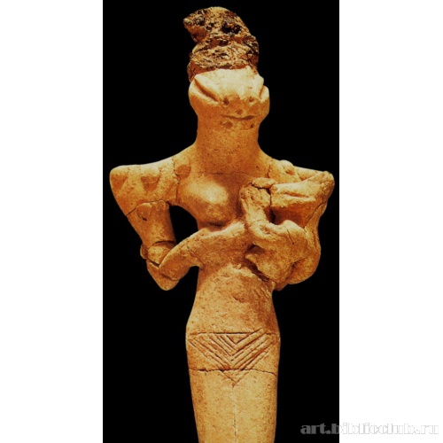 Женская статуэтка с младенцем