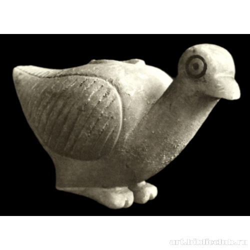 Туалетный сосуд в виде птицы