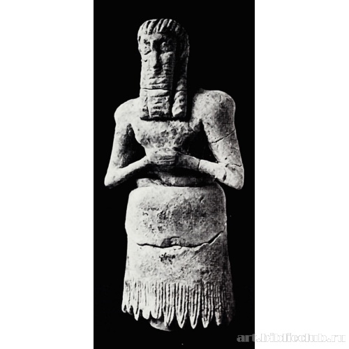 Статуэтка адоранта из Телль-Чуэра