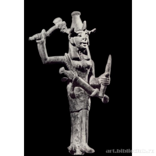 Статуэтка сирийского божества в образе воина