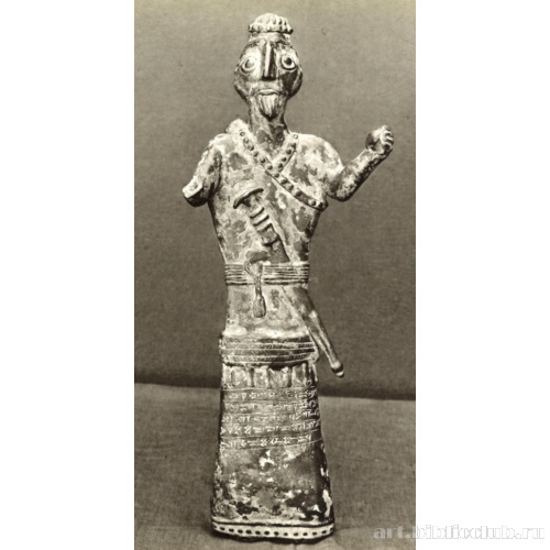 Бронзовая статуэтка из района Пуш-и Кух (Луристан)