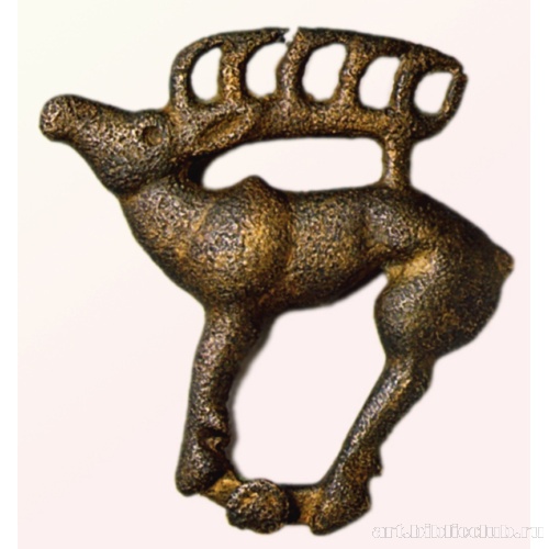 Пряжка подпружная из кургана 41 могильника Уйгарак