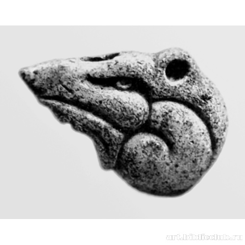 Роговая пронизка с протомой кабана