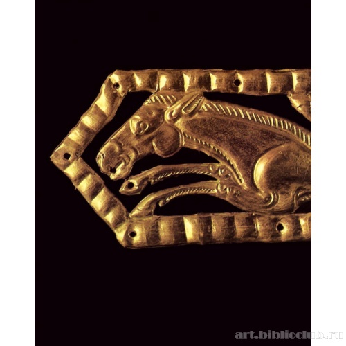 Лошадь. Фрагмент накладки на ножны кинжала