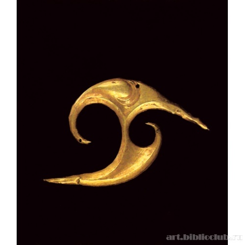 Пластина в виде клюва птицы