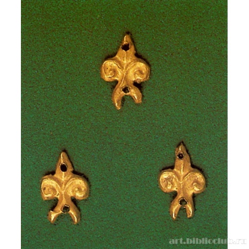 Бляхи нашивные в виде трилистников