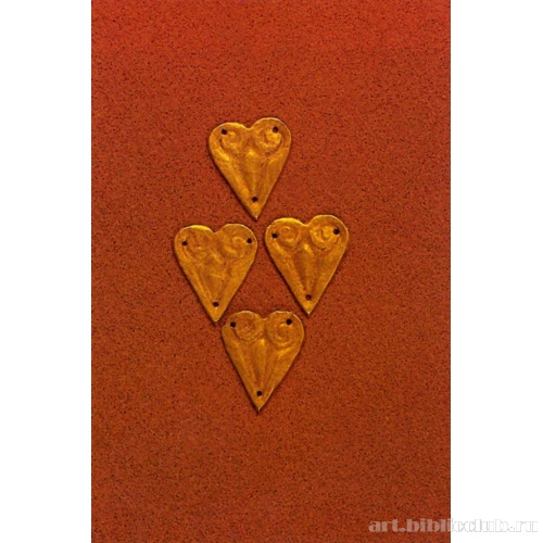 Бляшки с мотивом «бутон лотоса»