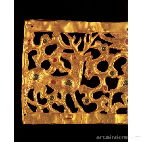 Благородный олень. Диадема. Фрагмент