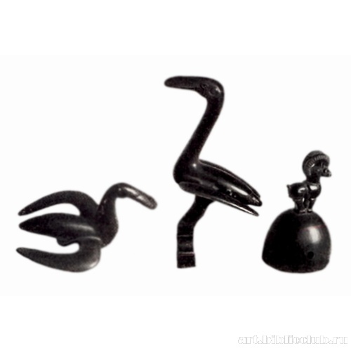 Фигурки гусей из села Ключи и с горы Изых