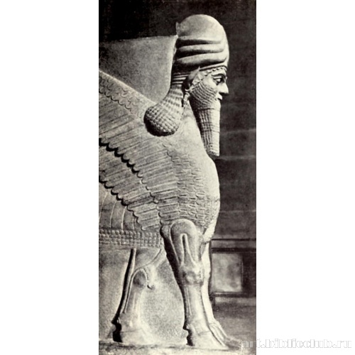 Статуя крылатого быка-шеду из Нимруда