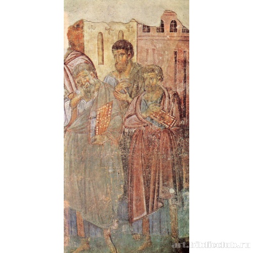 Успение Пресвятой Богородицы. Деталь