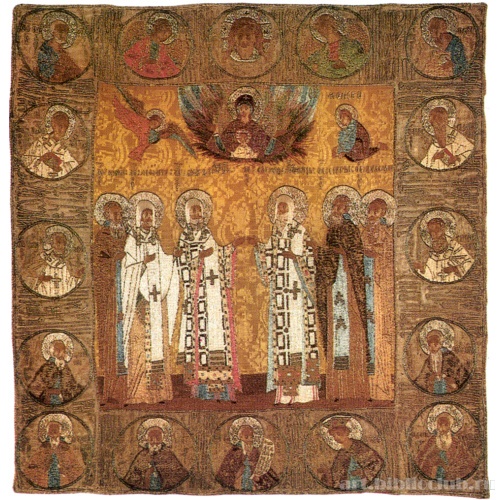 Неопалимая Купина со святыми