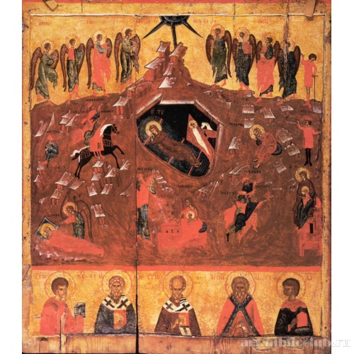 Рождество Христово с избранными святыми