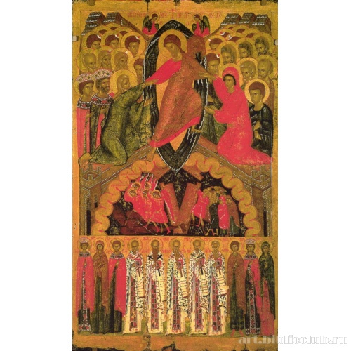 Сошествие во Ад с избранными святыми