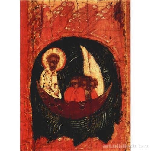 Святитель Николай. Сцена из жития (клеймо)