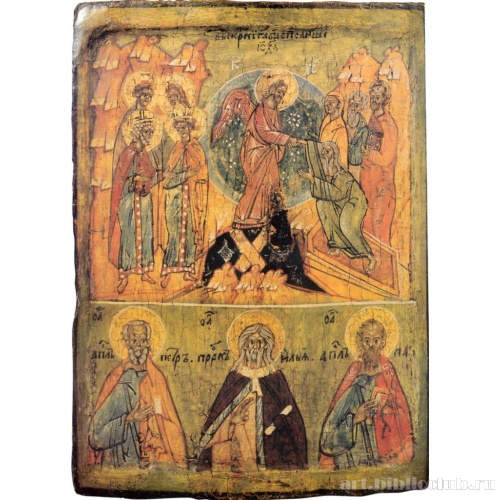 Сошествие во Ад, с избранными святыми