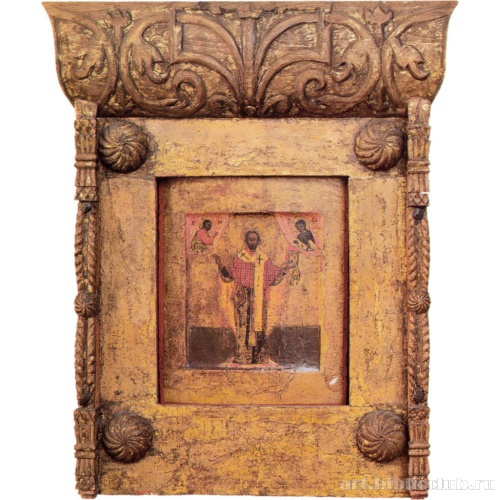 Святитель Николай (Никола Зарайский) в киоте