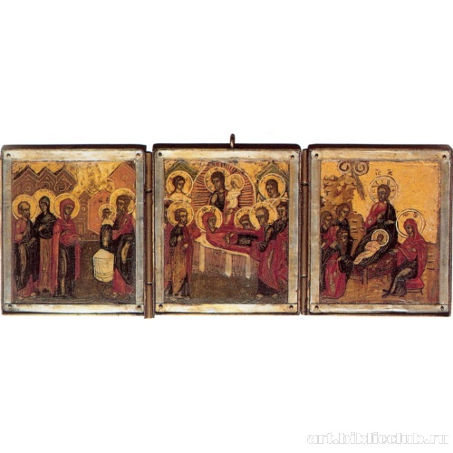 Путная икона-складень