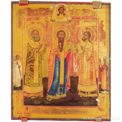 Григорий Богослов, Василий Великий, Иоанн Златоуст