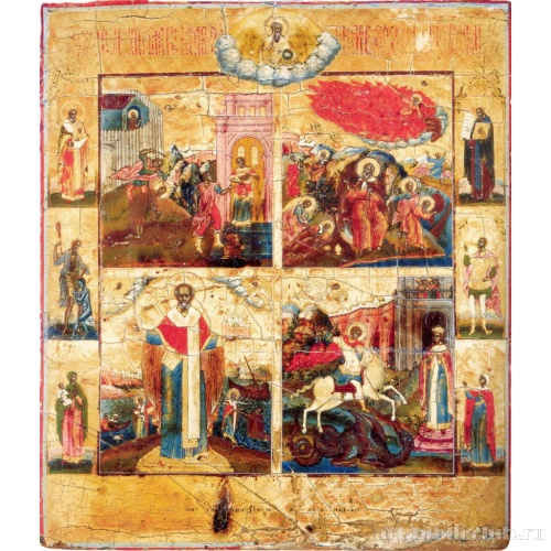 Четырехчастная икона