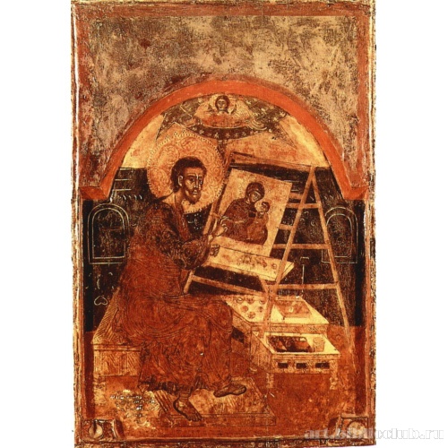 Евангелист Лука, пишущий образ Богоматери