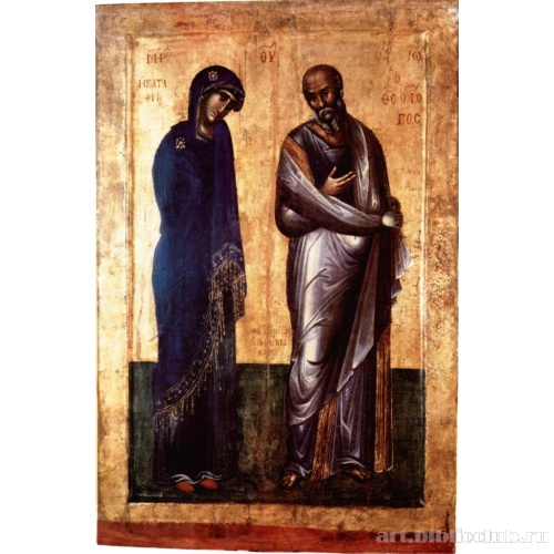 Богоматерь с евангелистом Иоанном