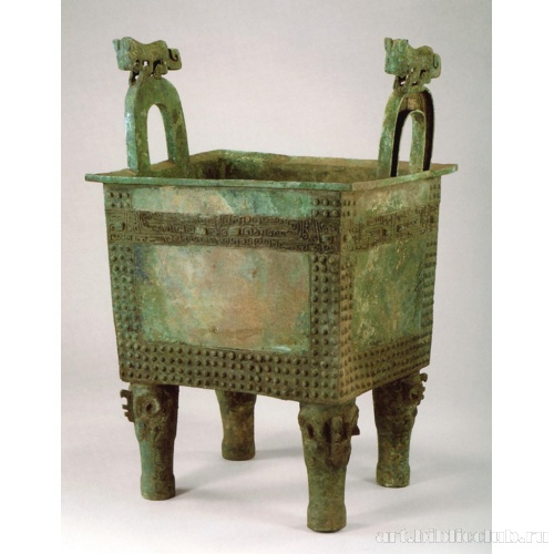 Ритуальный сосуд на четырех ножках