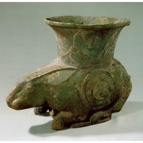 Сосуд в виде зайца