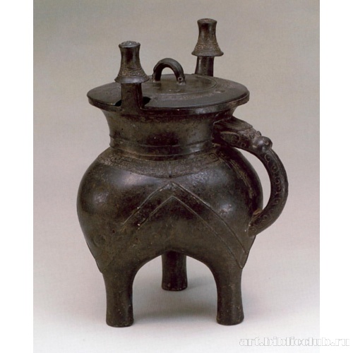 Сосуд-трипод с крышкой, Чже