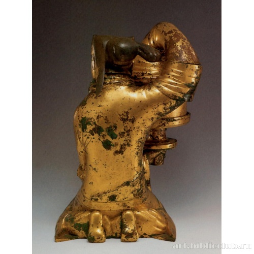 Светильник в виде служанки с фонариком