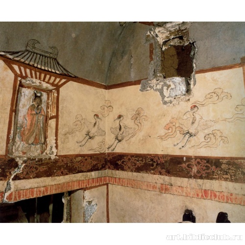 Роспись вестибюля гробницы Ван Чучжи