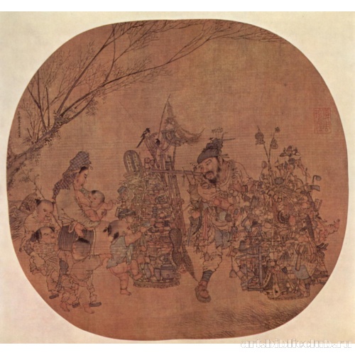 Продавец безделушек