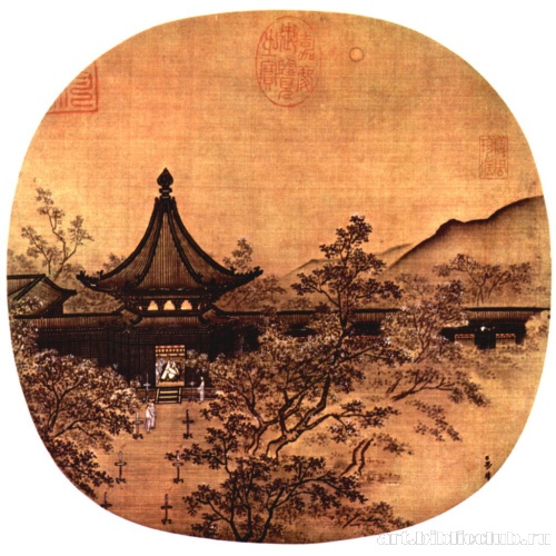 Ожидание гостей при свете фонаря