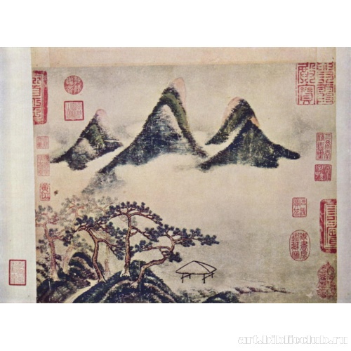 Горы и сосны весной