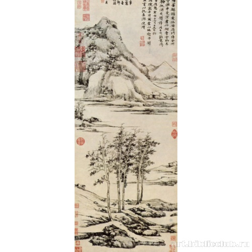 Деревья в долине реки Юшань